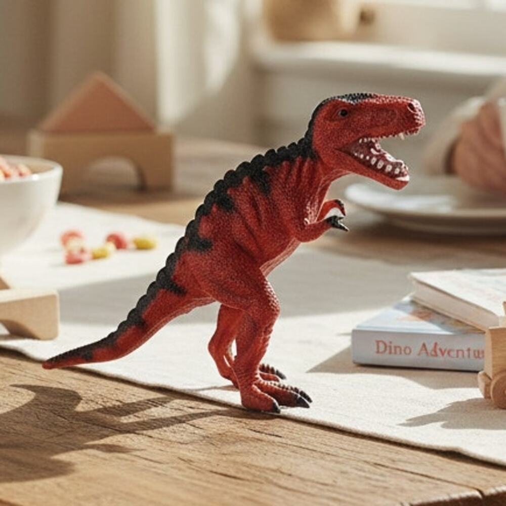 Vintage 2006 Major Trading Detailed Realistic TRex Dinosaur 5" Vinyl Figure